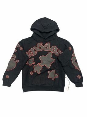 SP5DER BELUGA OUTLINE HOODIE